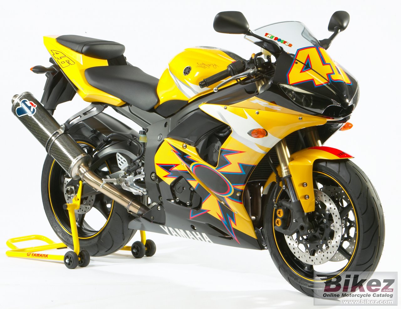 Big Yamaha yzf-r6 r46 picture and wallpaper from Bikez.com
